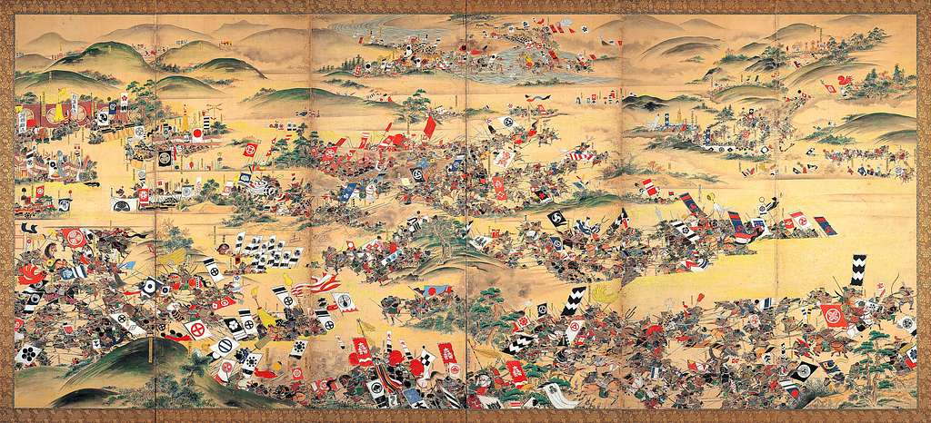 The Battle of Sekigahara with Tokugawa Ieyasu as the winner. 