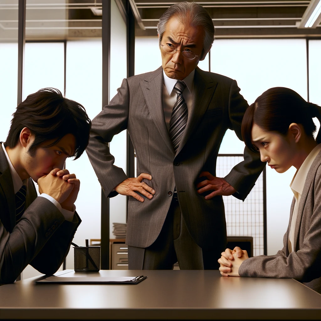 Office Culture in Japan still follows some principles of the Bushido Code. 